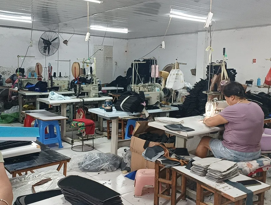 Sewn accessory production